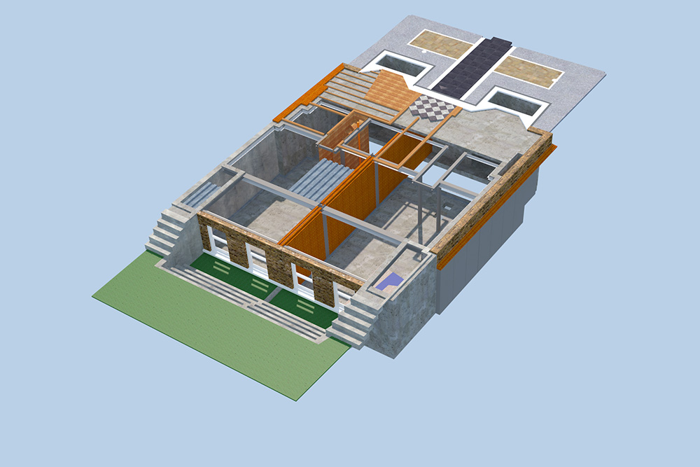 Dartmouth Park 3D Modelling. Architect: Peter Stern